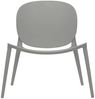 Kartell 586509 Sessel, Geändertes Polypropylen in der Masse gefärbt und Soft-Touch-Behandlung, Grigio, 60 x 62 x 75 cm Bild 2