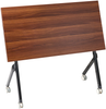 Zusammenklappbarer Schreibtisch BENDI Dunkelbraun 120 cm 60 cm Bild 5