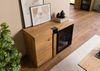Sideboard Wildeiche 115x45x75 natur geölt ROTTERDAM #115 Bild 2