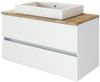 Waschtisch-Set >Pienza< in weiß - 100x54x48cm (BxHxT) Bild 2