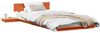 vidaXL Bettgestell Braun 90 x 200 cm Holz 872418 Bild 2