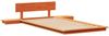 vidaXL Bettgestell Braun 90 x 200 cm Holz 872418 Bild 4