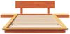 vidaXL Bettgestell Braun 90 x 200 cm Holz 872418 Bild 5