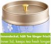 Goodwei Teedose Chazutsu Matcha Teedose aus Metall: japanisches Design, lavendel, Weißblech, (3-tlg) Bild 3