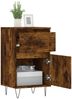 2 Stk. Sideboards, Kommoden Räuchereiche 40x35x70 cm Holzwerkstoff j3526p Bild 4