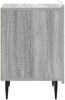 vidaXL Nachttisch Graues Sonoma 43 x 34,5 x 52 cm Holzwerkstoff 894347 Bild 5