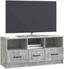 vidaXL TV-Schränk Betongrau 102 x 34,5 x 47 cm Holzwerkstoff 895828 Bild 2