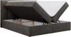 Boxspringbett mit Kopfteil und Topper, Doppelbett - RICO - 180x200cm - Dunkelgrau Velours - H3 Bild 4