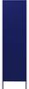 vidaXL Kleiderschrank, Stahl, Marineblau, 90 x 50 x 180 cm Bild 4