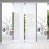 HOME WOHNIDEEN Schiebegardine 84096 ABANIO Schiebegardine rec. Polyester, 245x60 cm, halbtransparent (4 St), Paneelwagen, transparent, Polyester (recycelt) Polyester Bild 5