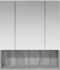 vidaXL Badezimmerspiegelschrank Graues Sonoma 60 x 14.5 x 70 cm 889188 Bild 5