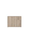 Kommode >Tembi< in Sonoma Eiche - 108,8x111,1x34,8cm (BxHxT) Bild 2