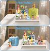Todeco Tonie-Regal für Toniebox Hörfiguren, mit abnehmbarem Schleudertablett, Magnetische Aufbewahrung für 20-25 Tonie, Freistehende Regale, Kinderregal für Mädchen & Jungen, Step Bild 3