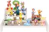 Todeco Tonie-Regal für Toniebox Hörfiguren, mit abnehmbarem Schleudertablett, Magnetische Aufbewahrung für 20-25 Tonie, Freistehende Regale, Kinderregal für Mädchen & Jungen, Step Bild 2