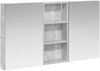 vidaXL Badezimmerschrank-Set 3 pcs 110 x 10,5 x 60,5 cm Holzwerkstoff 3403715 Bild 2