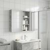 vidaXL Badezimmerschrank-Set 3 pcs 110 x 10,5 x 60,5 cm Holzwerkstoff 3403715 Bild 4