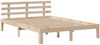 vidaXL Bettgestell mit Kopfteil ohne Matratze 120x190 cm 3306100 Bild 5