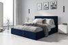 BMS Polsterbett Hilton in Blau inkl. Stauraum und Matratze Bild 2