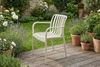 KAWOLA Gartenstuhl MIAVA Outdoor stapelbar Kunststoff cremefarben 81 x 57 x 56 cm Bild 4