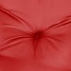 vidaXL Kissen Rund Rot Ø 60 x 11 cm Oxford-Gewebe 361946 Bild 5