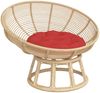 vidaXL Kissen Rund Rot Ø 60 x 11 cm Oxford-Gewebe 361946 Bild 3