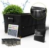 Juskys Gartenmöbel Abdeckplane CoverSafe Pro 150 x 90 x 75 cm - winterfest & wasserdicht - Schutzhülle für Gartentisch, UV-Schutz, Abdeckhaube Gartentisch Bild 1