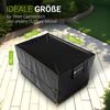 Juskys Gartenmöbel Abdeckplane CoverSafe Pro 150 x 90 x 75 cm - winterfest & wasserdicht - Schutzhülle für Gartentisch, UV-Schutz, Abdeckhaube Gartentisch Bild 5