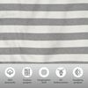 OTTO home Wendebettwäsche Big Stripe, Renforcé (Bio-Baumwolle), 2 teilig, 100% GOTS Baumwolle, ab Größe 135x200 cm Bild 2