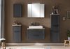 Spiegelschrank 80 cm mit LED-Aufbauleuchte in dunkelgrau MARLING-03, B/H/T ca. 80/64/20 cm Bild 4