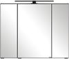 Spiegelschrank 80 cm mit LED-Aufbauleuchte in dunkelgrau MARLING-03, B/H/T ca. 80/64/20 cm Bild 2