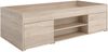 FMD Möbel - CARLO 1 - Bettanlage mit Stauraum - melaminharzbeschichtete Spanplatte - Eiche Nb - 203,5 x 58,5 x 95,5cm Bild 4
