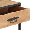 vidaXL Konsolentisch 90x35x74 cm Altholz Massiv 323516 Bild 5