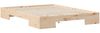 vidaXL Bettgestell Braun 150 x 200 cm 873025 Bild 4
