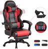 HOMALL Gaming-Stuhl Massage-Spielstuhl, Bürostuhl mit Fußstütze, ergonomisch gestaltet (90-135° verstellbare Rückenlehne, Belastbarkeit 150 kg, verstellbares Lendenkissen, Kopfstütze) Bild 5