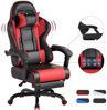 HOMALL Gaming-Stuhl Massage-Spielstuhl, Bürostuhl mit Fußstütze, ergonomisch gestaltet (90-135° verstellbare Rückenlehne, Belastbarkeit 150 kg, verstellbares Lendenkissen, Kopfstütze) Bild 4