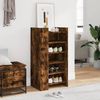 vidaXL Schuhschrank Räuchereiche 52x37,5x100 cm Holzwerkstoff 848448 Bild 3