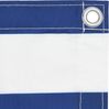 vidaXL Balkon-Sichtschutz Weiß und Blau 90x600 cm Oxford-Gewebe 134919 Bild 3