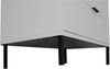 Maeusbacher Bonnie Kommoden Quadrat kreidegrau matt lack BxHxT: 51 x 121 x 45 cm Bild 4