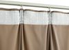 vidaXL Verdunkelungsvorhänge mit Haken 2 Stk. Samt Beige 140x225 cm 134509 Bild 4
