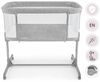 Moby-System Beistellbett Baby-Beistellbett LUNA 3in1 - Ideal für Neugeborene - grau Bild 3