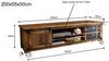TV Board 200x50cm 'Railroad' Mango & Eisen Bild 3