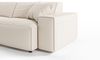 KAWOLA Sofa RANI Ecksofa Cord cremeweiß Recamiere links 71 x 189 x 299 cm Bild 4