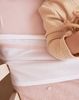 Meyco Baby Uni Spannbettlaken 2er Pack für die Babywiege (Bettlaken mit weicher Jersey-Qualität, aus 100% Baumwolle, perfekte Passform durch Rundum-Gummizug, Maße: 40x80 / 90cm), Soft Pink Bild 3