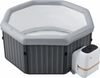 MSpa PureHaven aufblasbarer Whirlpool 193 x 193 x 76 cm für 6 Personen selbstreinigend inkl. Filterkatuschen und Abdeckung Leergewicht 24 kg Bild 2
