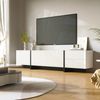 Furnishings Home TV-Schrank 190cm Unterschrank + 2 Schubladen + 3 Fächer (Set, 1er Set) Bild 3