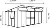 Vitavia Gewächshaus "Aura 11500", weiß, 11,5 m²,3 mm ESG, 10 mm HKP Bild 2