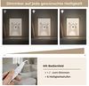 OnlyWow Wandleuchte Lightbox Bär - Tier - Wildtiere - Jungen, Dimmbar, Farbwechsel, LED, Warmweiß, Kaltweiß, Neutralweiß Einstellbar, Wandlampe Innen, Dimmbar, mit Kabel, LED, Beleuchtung, Kinderzimmer Bild 3