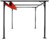 Pergola HWC-C42 mit Schiebedach, Stahl / Stoff, Terracotta, 3x3 m Bild 5