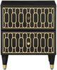 vidaXL Nachttische 2 Stk. 40x33x46 cm Massivholz Mango 358319 Bild 4