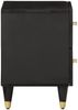 vidaXL Nachttische 2 Stk. 40x33x46 cm Massivholz Mango 358319 Bild 5